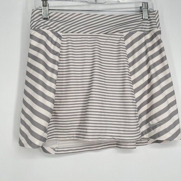 Nike‎ Golf Dry striped Precision 2.0 Knit Golf Skort Skirt - Picture 1 of 4